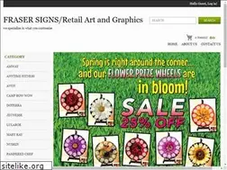 Sites similar to frasersigns.com