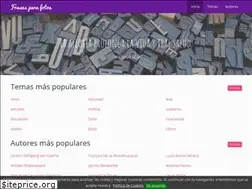 Sites similar to frases-para-fotos.com