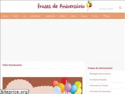 Sites similar to frasesaniversarios.com.br