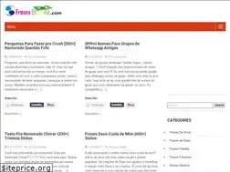 Sites similar to frasesbrasila.com