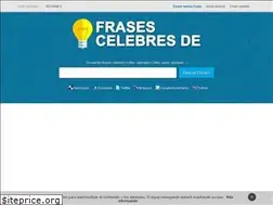 Sites similar to frasescelebresde.com