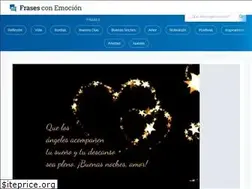 Sites similar to frasesconemocion.com