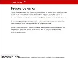 Sites similar to frasesdeamor.com.ar