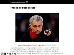 Sites similar to frasesdefutbolistas.com