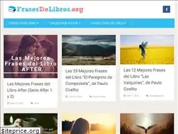 Sites similar to frasesdelibros.org