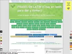 Sites similar to frasesenlatin.blogspot.com