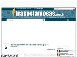 Sites similar to frasesfamosas.com.br