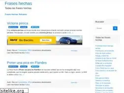 Sites similar to fraseshechas.net