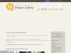 Sites similar to fraseslibros.com