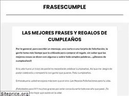 Sites similar to frasesparacumpleanos.com