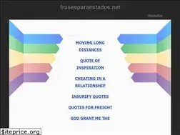 Sites similar to frasesparaestados.net
