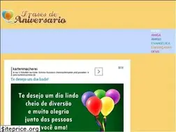 Sites similar to frasesparaniversario.com.br