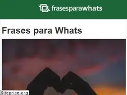 Sites similar to frasesparawhats.com.br