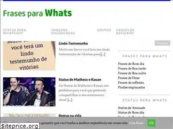 Sites similar to frasesparawhats.org