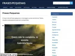 Sites similar to frasespequenas.com.br