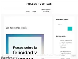 Sites similar to frasespositivas.net