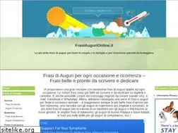 Sites similar to frasiaugurionline.it