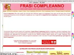 Sites similar to frasicompleanno.com