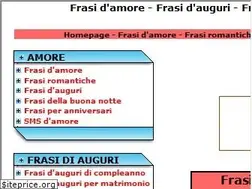 Sites similar to frasidamore.it