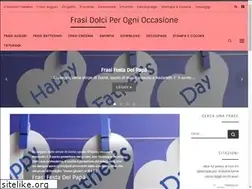 Sites similar to frasidolci.it