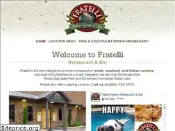 Sites similar to fratellis.co