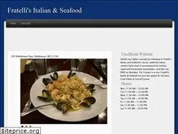 Sites similar to fratellis.net