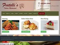 Sites similar to fratellissby.com
