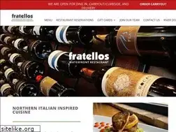 Sites similar to fratelloswaterfront.com