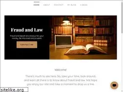 Sites similar to fraudandlaw.com