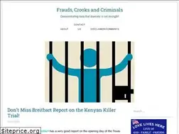 Sites similar to fraudscrookscriminals.com