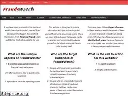 Sites similar to fraudswatch.com