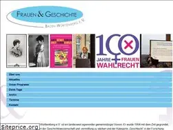 Sites similar to frauen-und-geschichte.de