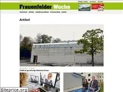 Sites similar to frauenfelderwoche.ch