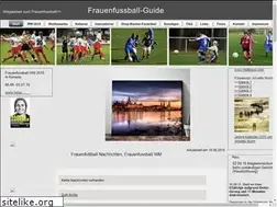Sites similar to frauenfussball-guide.de