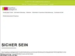 Sites similar to frauenhaus-goettingen.de