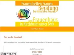 Sites similar to frauenhaus-kirchheim.de