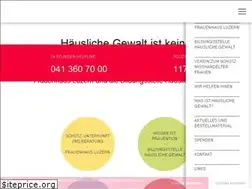 Sites similar to frauenhaus-luzern.ch