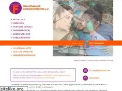 Sites similar to frauenhauskoordinierung.de
