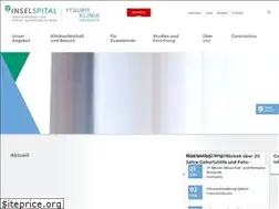 Sites similar to frauenheilkunde.insel.ch