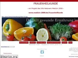 Sites similar to frauenheilkunde.medizin-2000.de