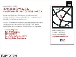 Sites similar to fraueninbewegung.de