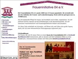 Sites similar to fraueninitiative04.de