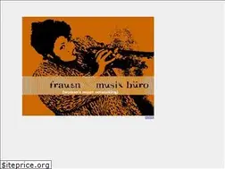 Sites similar to frauenmusikbuero.de