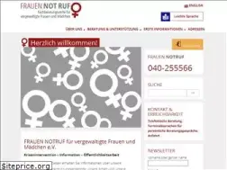 Sites similar to frauennotruf-hamburg.de