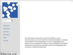 Sites similar to frauennotrufe-nrw.de