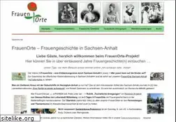 Sites similar to frauenorte.net