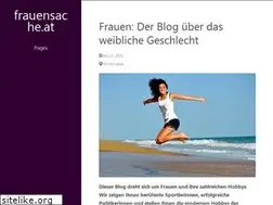 Sites similar to frauensache.at