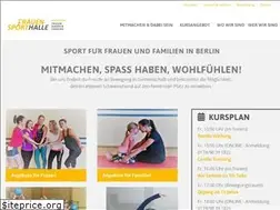 Sites similar to frauensporthalle-berlin.de