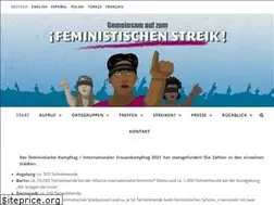 Sites similar to frauenstreik.org