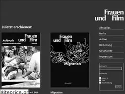 Sites similar to frauenundfilm.de
